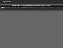 Tablet Screenshot of ojco.com